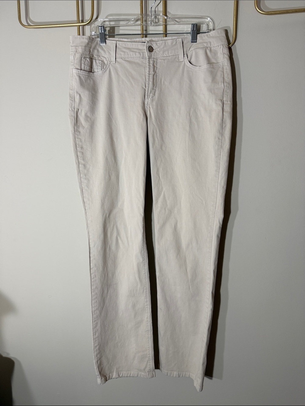 Size 12 NYDJ Straight Leg Khaki Pants